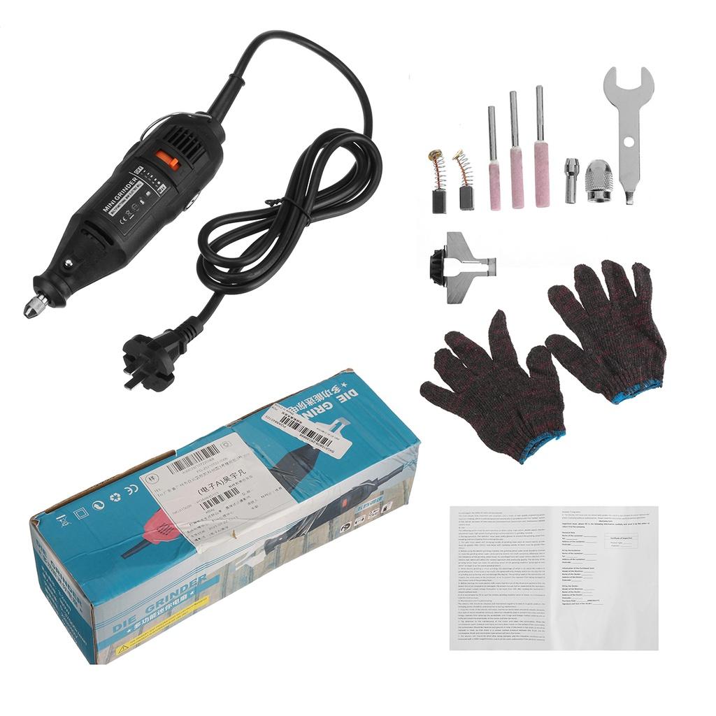 37000rpm 5 Speed Power Grinder Sharpening Handheld Chain Machine 180W Electric Mini Saw Grind Sharpening Machine Power Tool Set