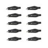 Metal Alligator Test Clips G98 Electrical Crocodile Clamps Red Black Insulated Cover for Car Battery Circuit Testing Tool