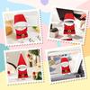 Desing Wish Plüschkleidungsset für 17cm Lovebu Puppen, Niedliches Ankleideset, Puppenzubehör, DIY Kindergeschenk (Rot - Puppe nicht enthalten)