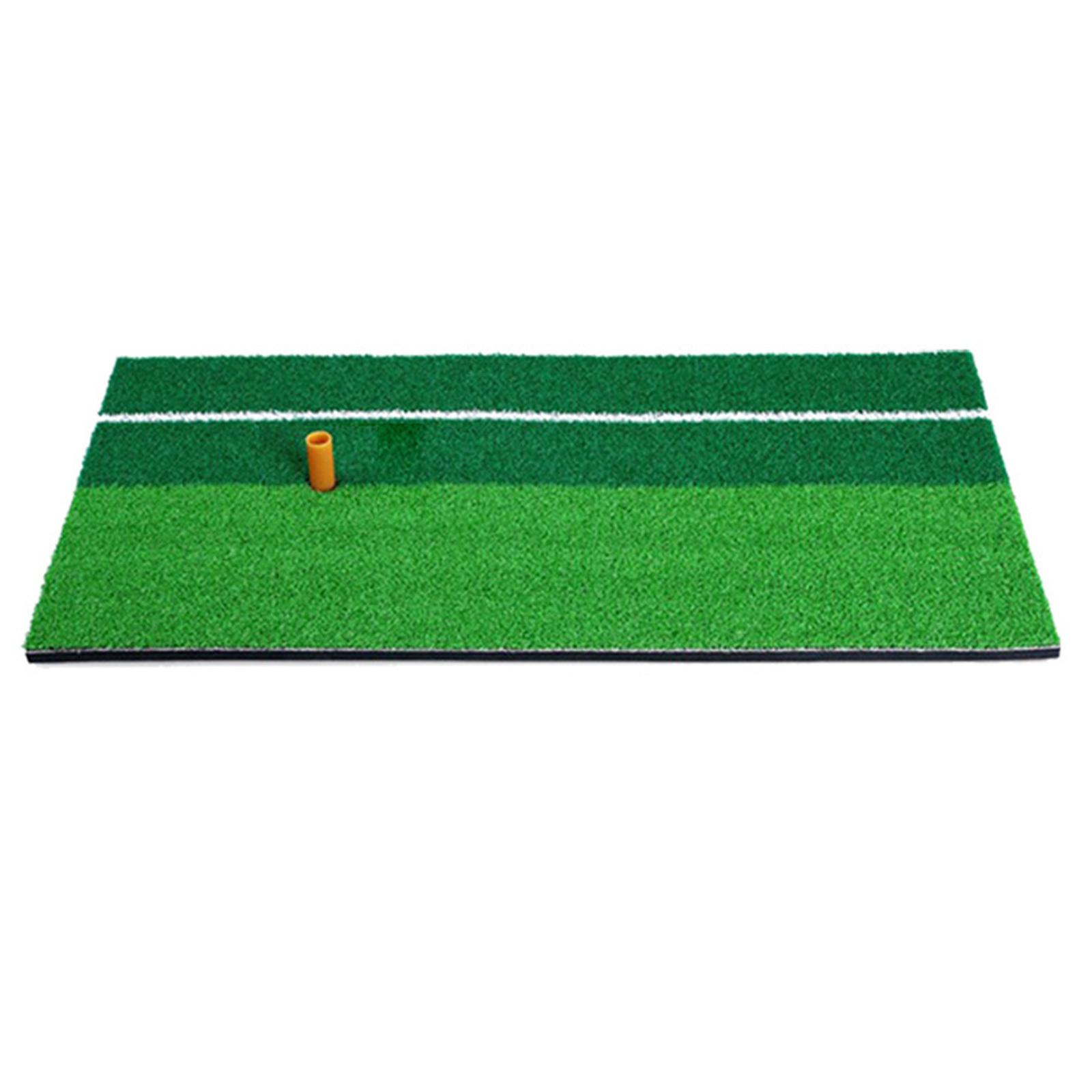 

Коврик для тренировки гольфа 60x30 см с нескользящей основой и линиями разметки - Тренировочный газон для дома и улицы 60*30cm белый