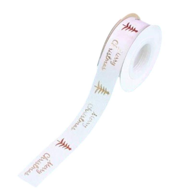 

Elegant Packaging Ribbon for Party Decoration Christmas Polyester Fabric Ribbons