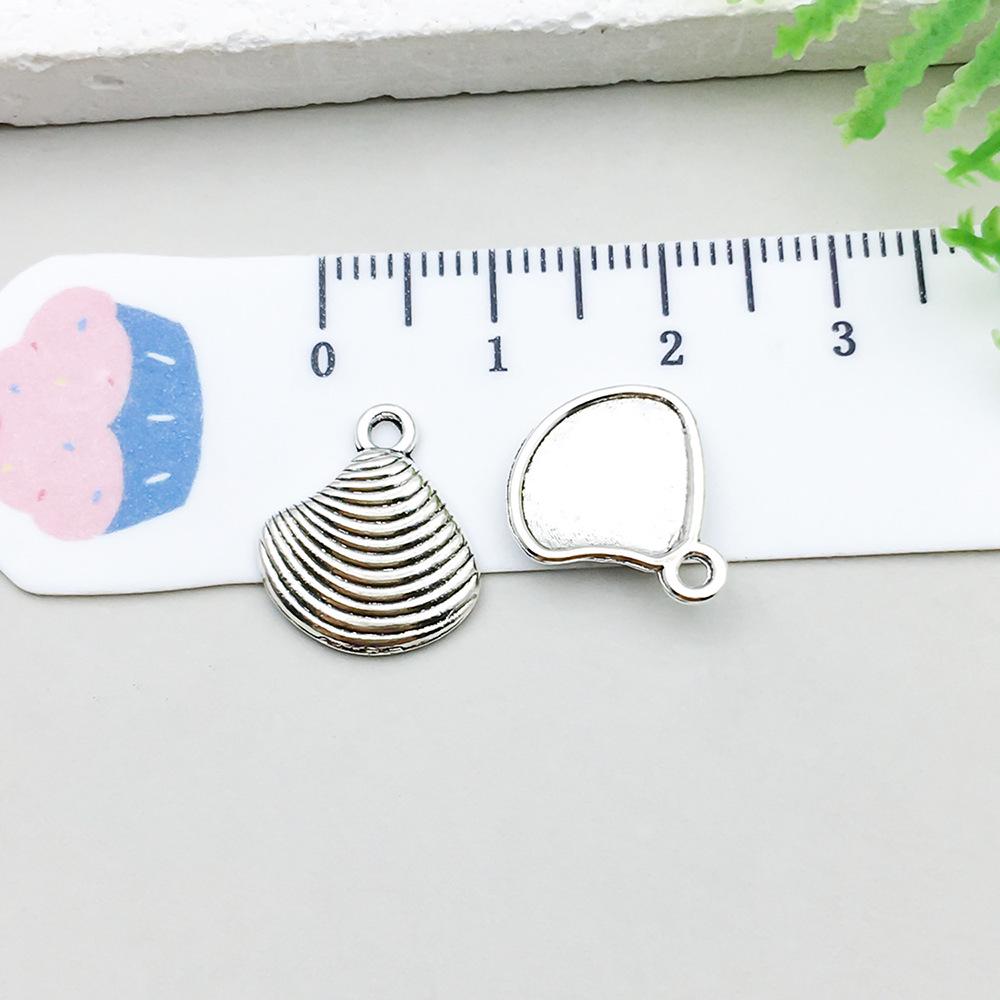 Set di 100 Ciondoli Gatto Farfalla Luna Argento Antico per Braccialetti e Collane Fai da Te