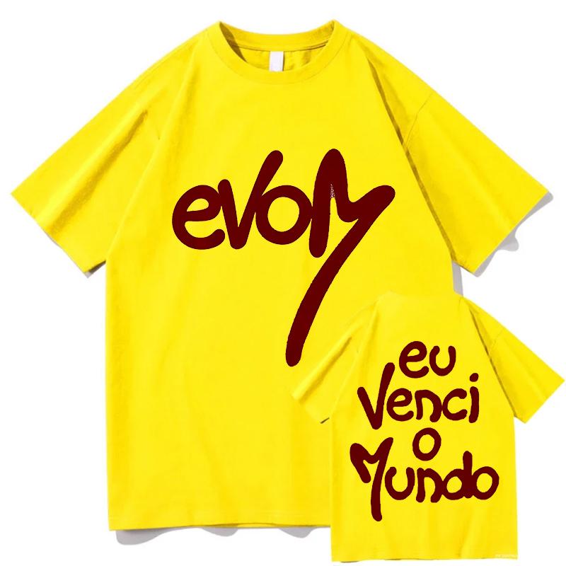 

2026 EVOM Veigh Merch Tour T Shirts Women Unisex Clothing Harajuku Cotton Graphic Tshirts Trend Aesthetic Tees Tops Streetwear 3XL