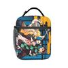 Custom Demon Slayers Insulated Lunch Bag for Women Men Leakproof Manga Thermal Cooler Lunch Box Office Picnic Travel
