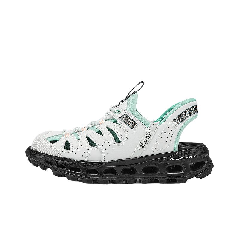 Skechers Outdoor Go Trail Comfortable Fashionable Simple Versatile Odor Resistant Water Shoes Women Shoes White 180350-WMLT 35