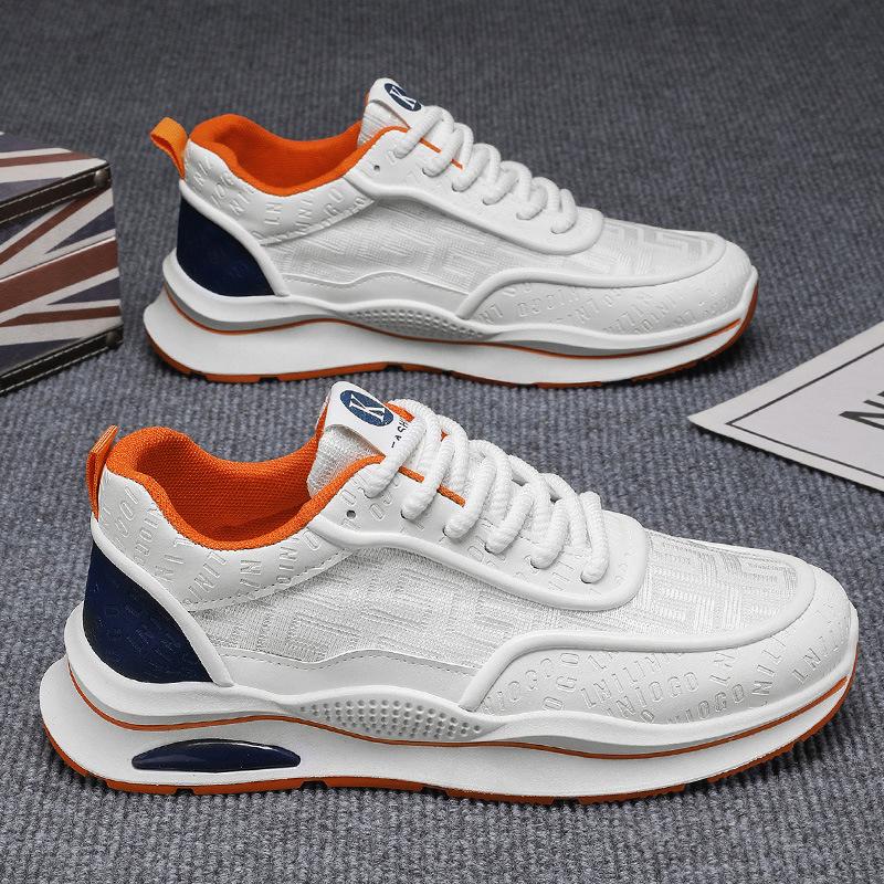 Men's Shoes Spring and Summer New Breathable Mesh Shoes Sports Dad Shoes Little White Shoes Korean Version Low-top Casual Fashion Trend