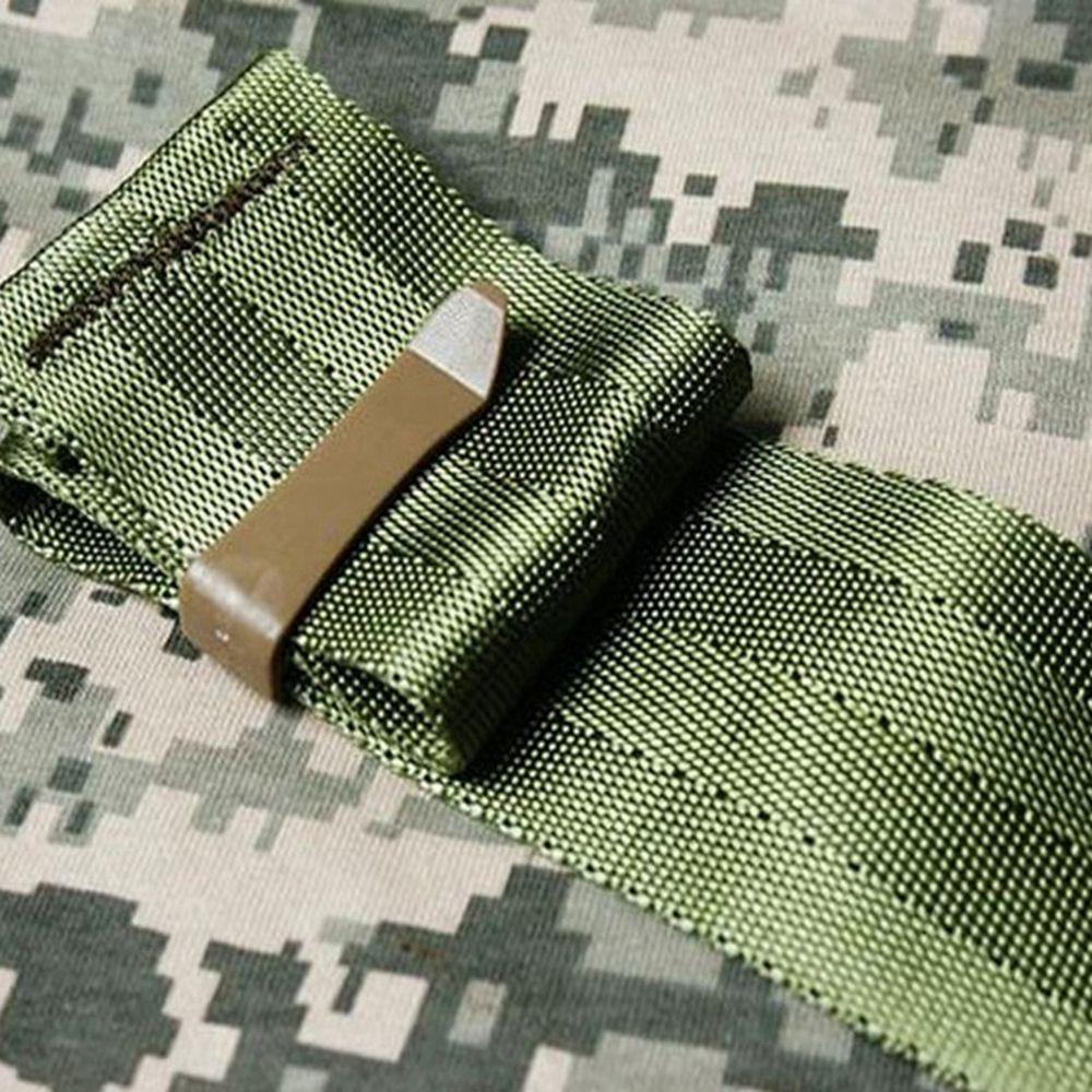 5pcs Black Outdoor Attach Camping Hiking Adjust Keeper Belt End Clip Molle Webbing Buckle Backpack Buckles