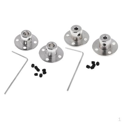 Metal Rigid Flange Coupling Shaft Coupler 5mm/3.17mm