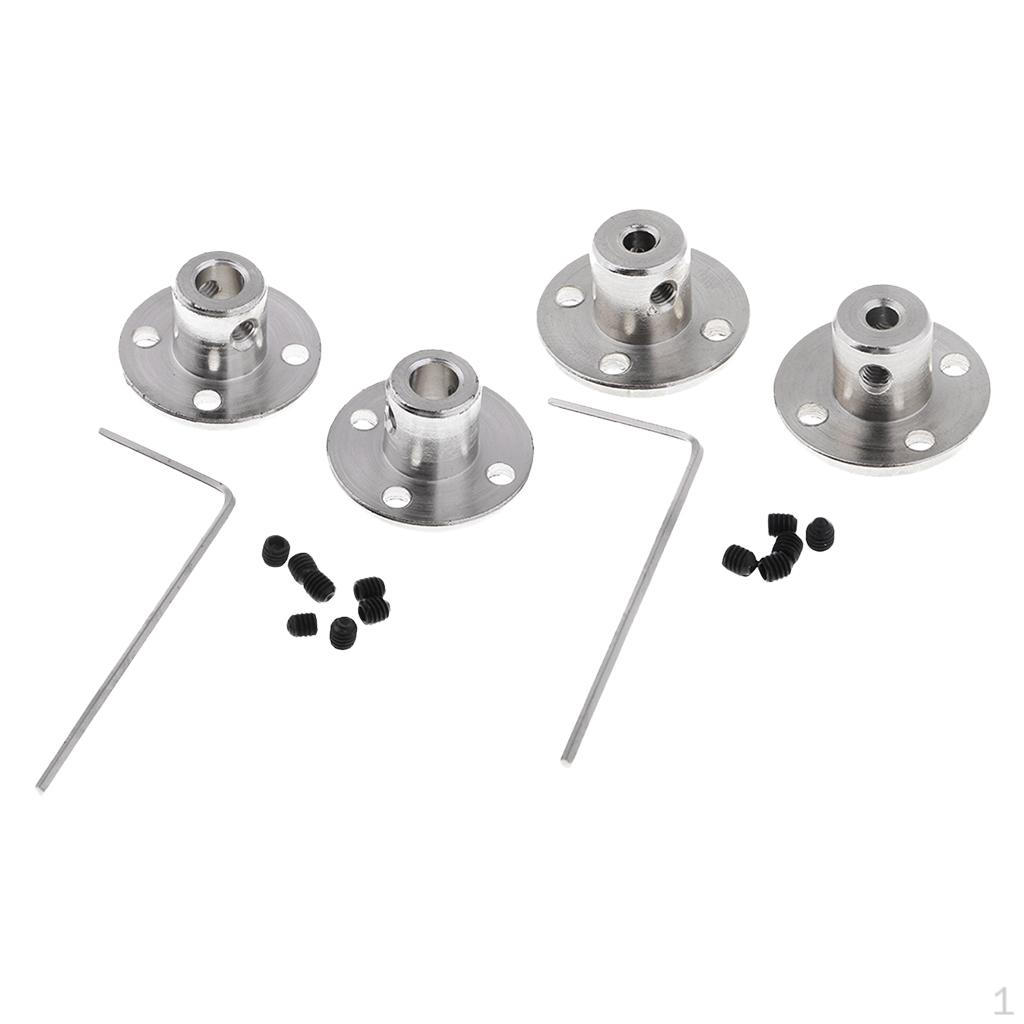 

Металлическая жесткая фланцевая муфта соединитель вала 5мм/3.17мм