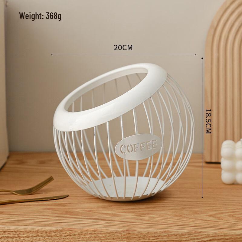 Iron Art Desktop Storage Basket