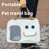 Large Capacity Breathable Cat Carrier Bag Portable Shoulder Pet Travel Tote for Cats and Small Dogs