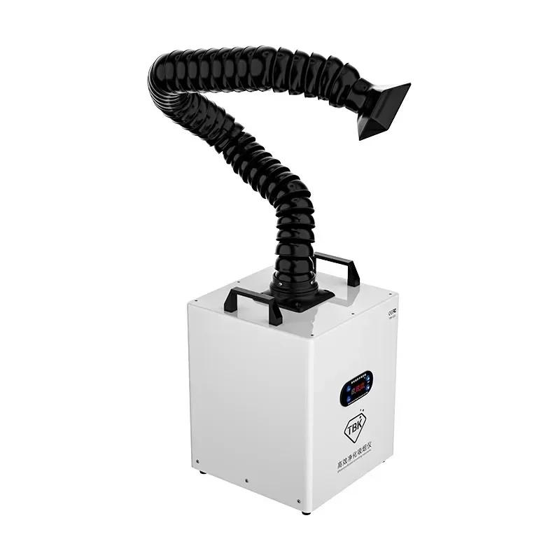 Tbk 618 Smoking Instrument Welding Smoke Fume Extractor Laser Dust Smoke Purifier Cleaner Fume Extractor Purification
