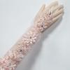 Nuovi Guanti da Sposa Ricamo Pizzo Lunghi Perla Guanti da Banchetto Diamante Intrecciati Guanti da Sposa Accessori Abbigliamento