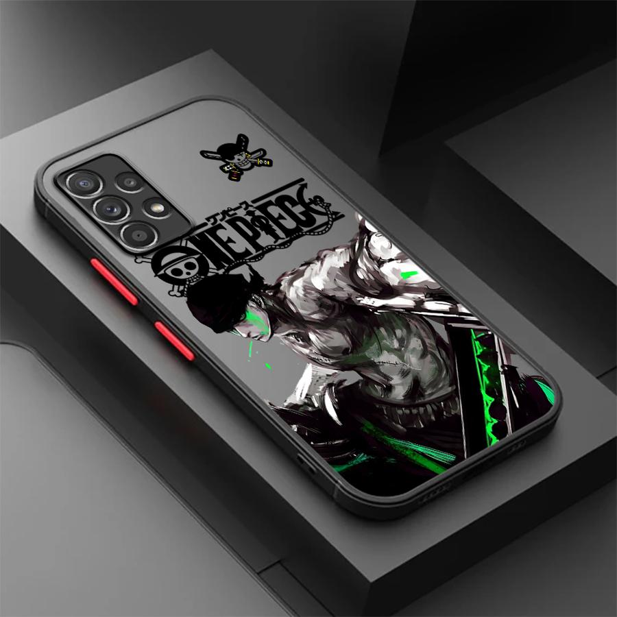 

Case for Samsung Galaxy A17 A52 A53 A54 A56 A55 A73 A33 A14 A23 A52S A72 A16 A15 A34 A36 A35 Phone Cover One Piece Roronoa Zoro Galaxy A25 5G