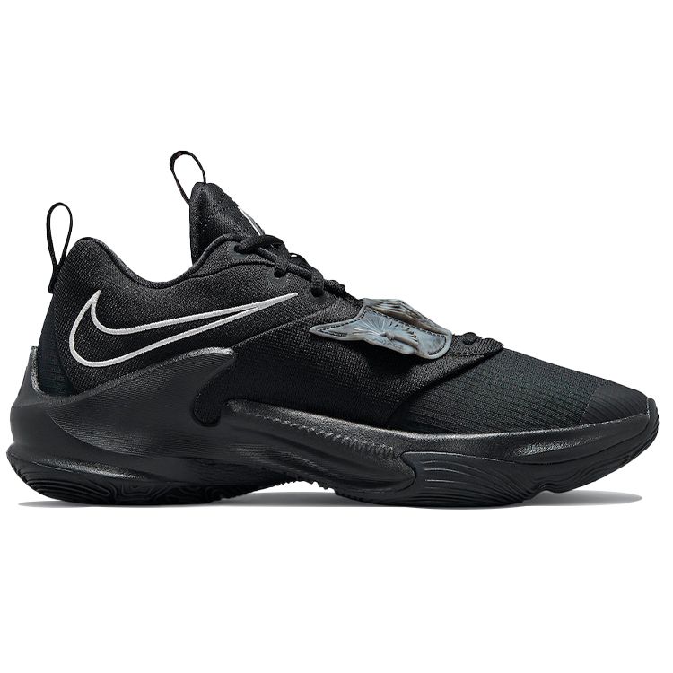 Nike Zoom Freak 3 Black Metallic Silver Men Sneakers DA0694-002