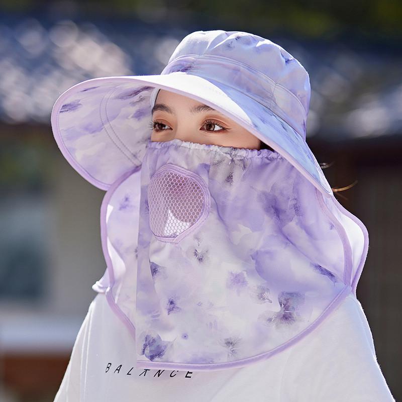 Summer Sun Protection Floppy Hat With Wide Brim For Outdoor Activities