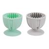 Egg Scrubber for Fresh Eggs Kitchen Utensil Silicone Multipurpose Washer gray