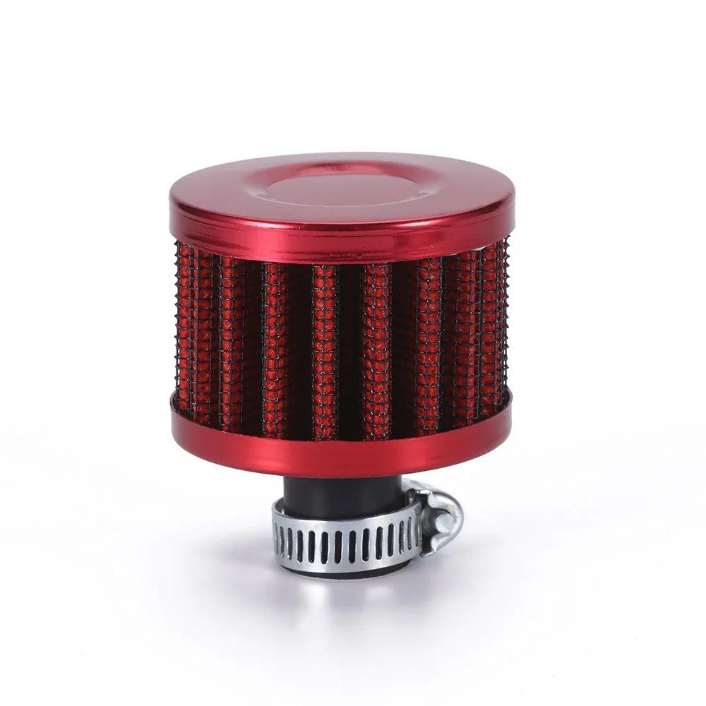 Universal Car Air Filter 12mm 25mm for Motorcycle Cold  Intake High Flow Crankcase Vent Cover Mini Breather Filters