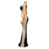 Women Sexy Chic Shiny Rhinestone Long Dress Elegant Back Slim Dresses Fashion Party Club Evening
