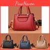 Trendy Pu Fabric Shoulder Crossbody Bag For Women Spacious Stylish Mommy Handbag