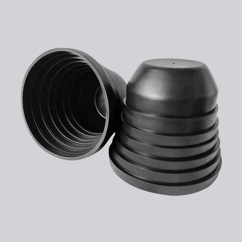 inscriptions 1 Pair LED Headlight Rubber Seal Cover Hid LED Headlight Universal Waterproof Dustproof C6 Headlight Lamp Cover, 500342897