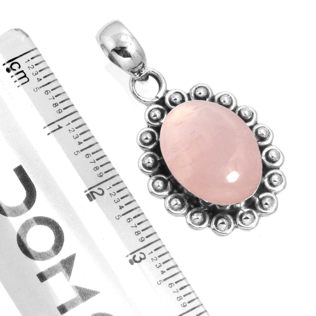 925 Sterling Silver Pendant Women Gemstone Handmade Jewelry Friendship Day Gift Malachite Moonstone Rose Quartz Red Stone Smoky Topaz Tiger Eye