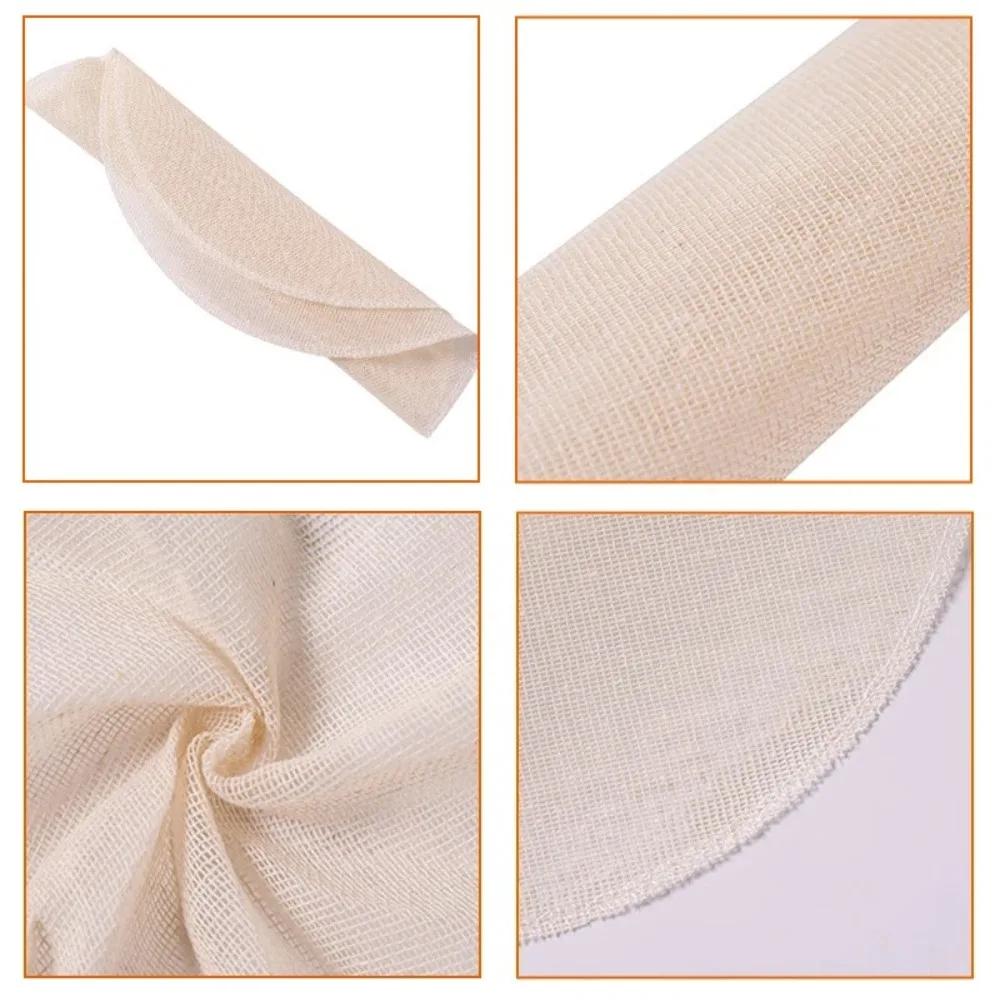 24/28/32CM Pure Cotton Steamer Cloth Household Drawer Cloth Steamed Rice And Bun Mat Round Cotton Gauze Kitchen Steamer