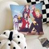 Slice Anime Senryu Girl Pillow Case Fashion Square Pillowcase Bedroom Sofa Room Ins Decoration Leisure