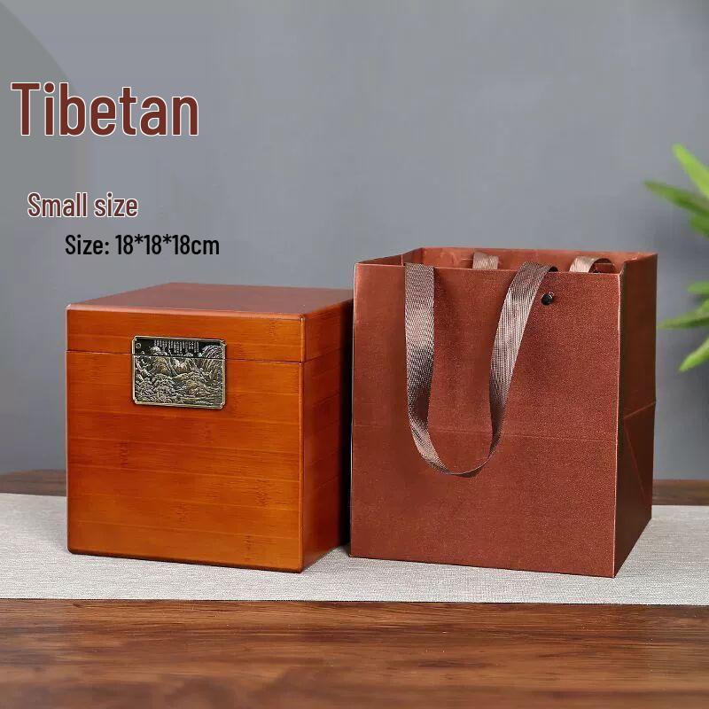 Деревянная подарочная коробка для хранения рассыпного чая