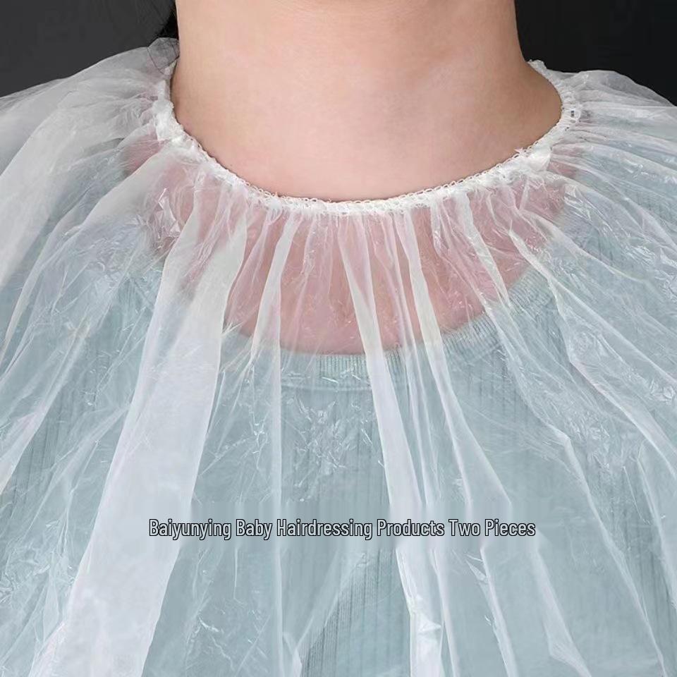 Verdickte wasserdichte Einweg-Haarfärbemantel für Salon & Heimgebrauch