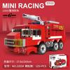 DIY Racing Car Bus Engineering Vehicle Ambulance Pull Back Model Building Blocks Brick Toys Children Boys Compatible With Lego