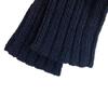 THOM BROWNE Knit Wool Sweater Navy Wool Women Used