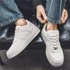 Men's shoes winter velvet warm cotton shoes versatile casual white board shoes leather surface waterproof sports heightening small white tide shoes