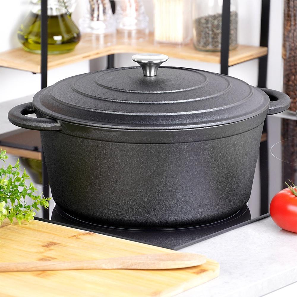 Cast iron pot with lid CAST LINE 28 cm, 5.9 l