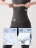 Women's High Waist Slimming Yoga Pants - Spring/Autumn Elastic Base Layer, 8-Point Length for Short Women