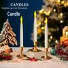 Floating LED Christmas Candle Lights for Tree and Magic Wand Decorations