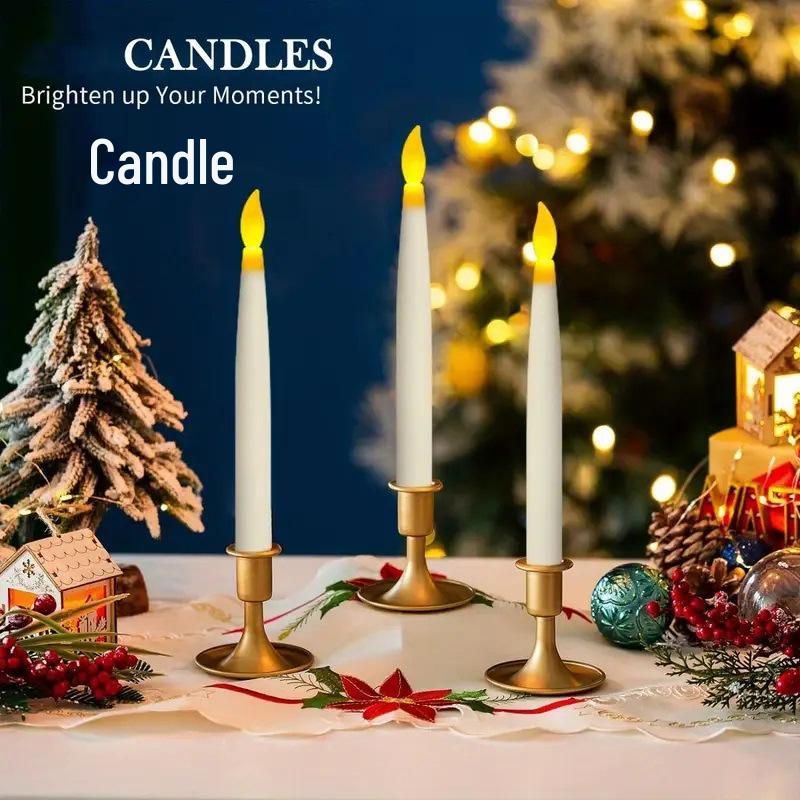 Floating LED Christmas Candle Lights for Tree and Magic Wand Decorations