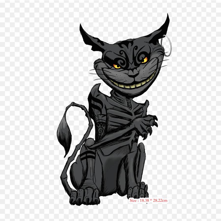 Alice Madness Returns Cheshire Alice Madness Returns C Iron on Heat Transfer Printing Vinyl Patches Sticker for Clothes DIY Appliques Washable Patches