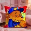 DDogmans Cute Cartoon Cushion Cover Premium Comfort Reversible Pillow Cove Two In One Design For Any Room  Car Interior