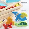 3D Animal & Fruit Pegboard Jigsaw Puzzle for Kids