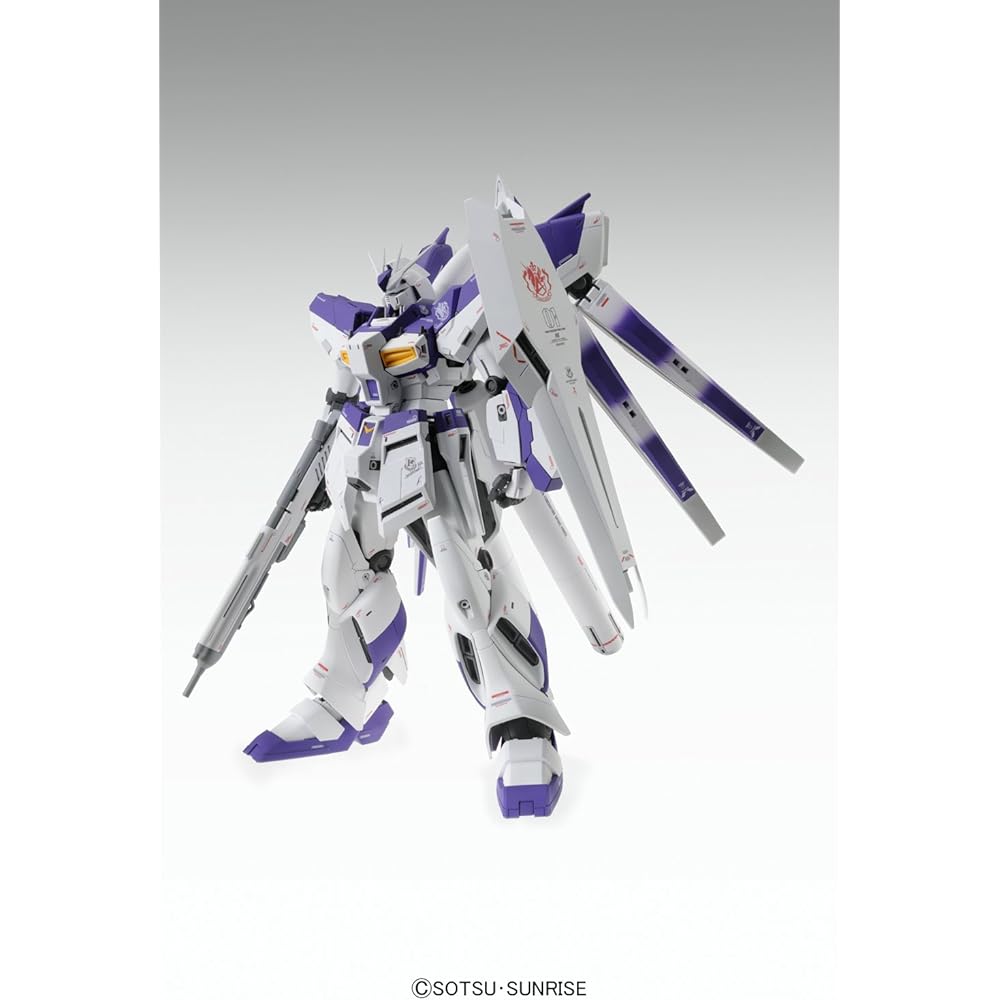 Bandai Spirits MG Mobile Suit Gundam Hi-Nu Gundam Ver.Ka 1/100 Scale Color-Coded Plastic Model Kit