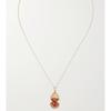 Vintage Shell Pendant Necklace With 18k Gold Plating For Women And Men