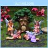 Dwarf Scene Miniature Resin Garden Decor With Fairy Figures For Home Or Gift Use