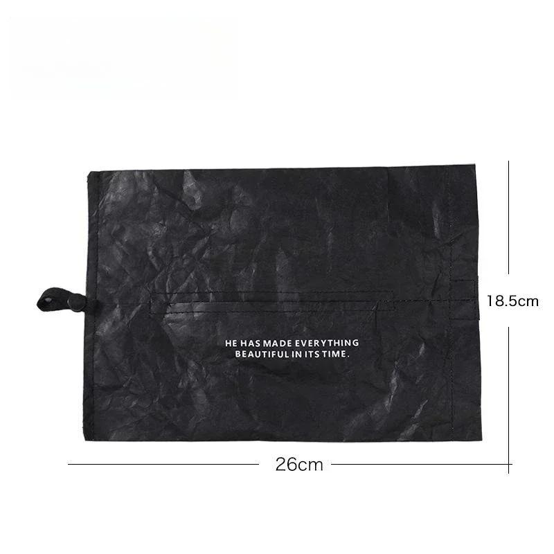 Tragbare Taschentuchbox Wohnzimmerbehälter Zuhause Auto Handtuch Servietten Papiere Beutel Halter Box Zuhause Tischdekoration Autozubehör