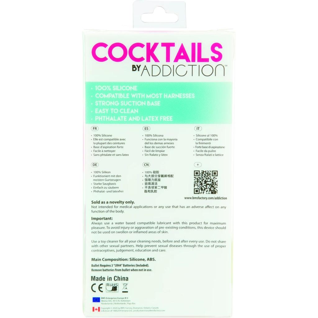Dildo - Addiction Cocktails Dildo 14 cm Purple Cosmo