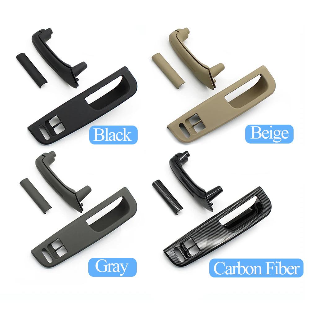 LHD 2-doors Inside Door Pull Grab Handle Window Switch Panel Bezel Trim For Volkswagon Golf 4 MK4 Jetta Passat Bora 1999-2004
