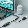 1 Male to 2 Female Extension Cord USB 2.0 Splitter Y Cable Power Adapter Converter for PC Car Data Transmission Charging