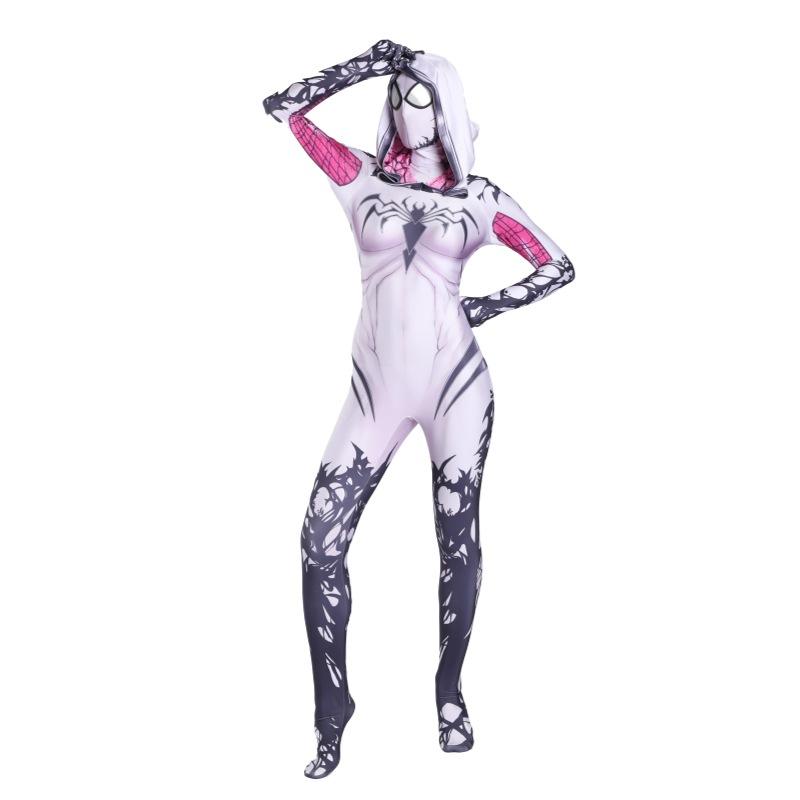 Sieviešu klasiskais Zirnekļcilvēka Zentai Cosplay kostīms