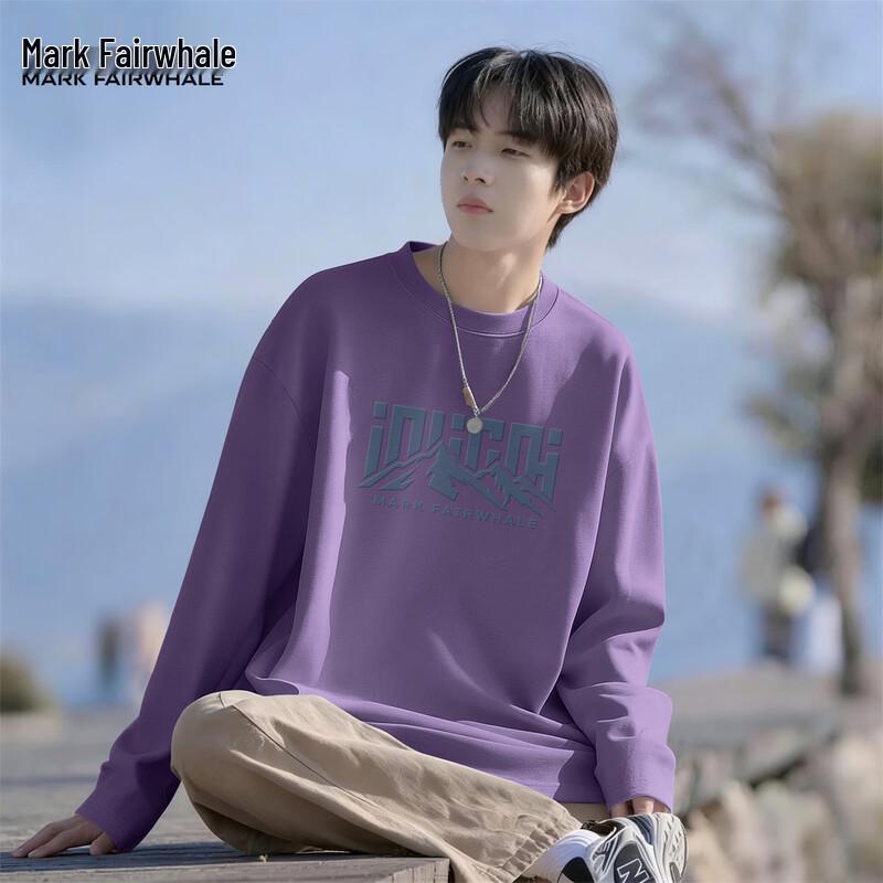 Mark Fairwhale Men's Pure Cotton Long-Sleeve T-Shirt