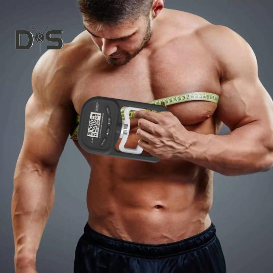 Handdynamometer, Griffstärkentrainer, 189 kg, elektronischer Handtrainer, Tester, Griffverstärker, Handgriffmessgerät mit LCD-Display